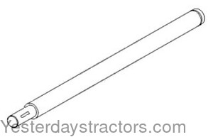 Ford 2000 Brake Pedal Shaft D9NN2N337FA