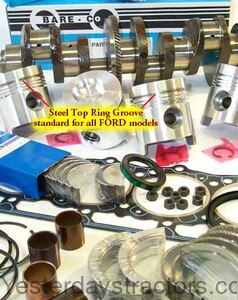 Ford 6600 Engine Overhaul Kit with Crankshaft EKMC31