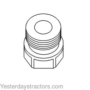 John Deere 1020 Drawbar Front Support Pin Adapter L31849