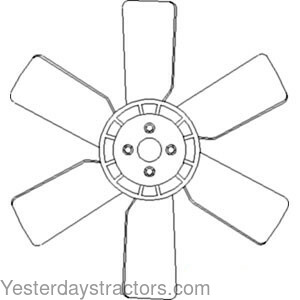 Ford 1710 Fan SBA145306110