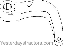 John Deere 1020 Steering Shaft Arm T28272