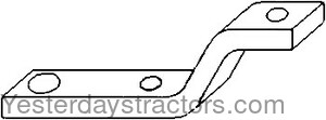 John Deere 1020 Drawbar Hammer Strap T29899